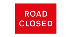 Road Closure Sign