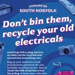 Thumbnail to poster for electricals collection and recycling in South Norfolk